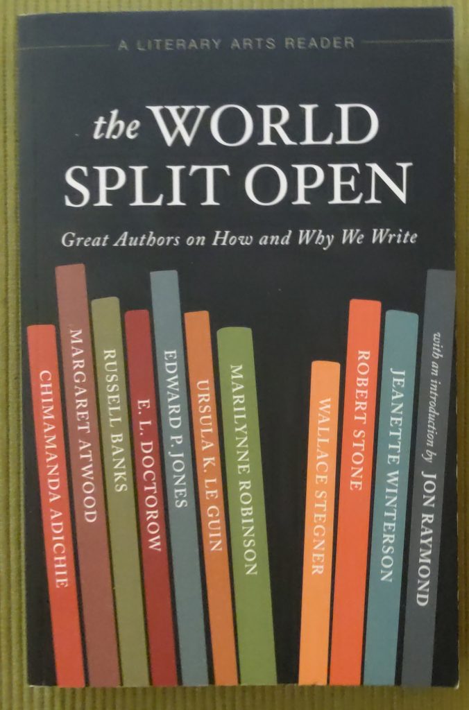 Boek Various - The World Split Open. Great Authors on How and Why We Write.

#DeZinVanHetBoek:
'But we have to offer more than what we can deliver to be able to deliver what we do.'  ★★☆☆☆