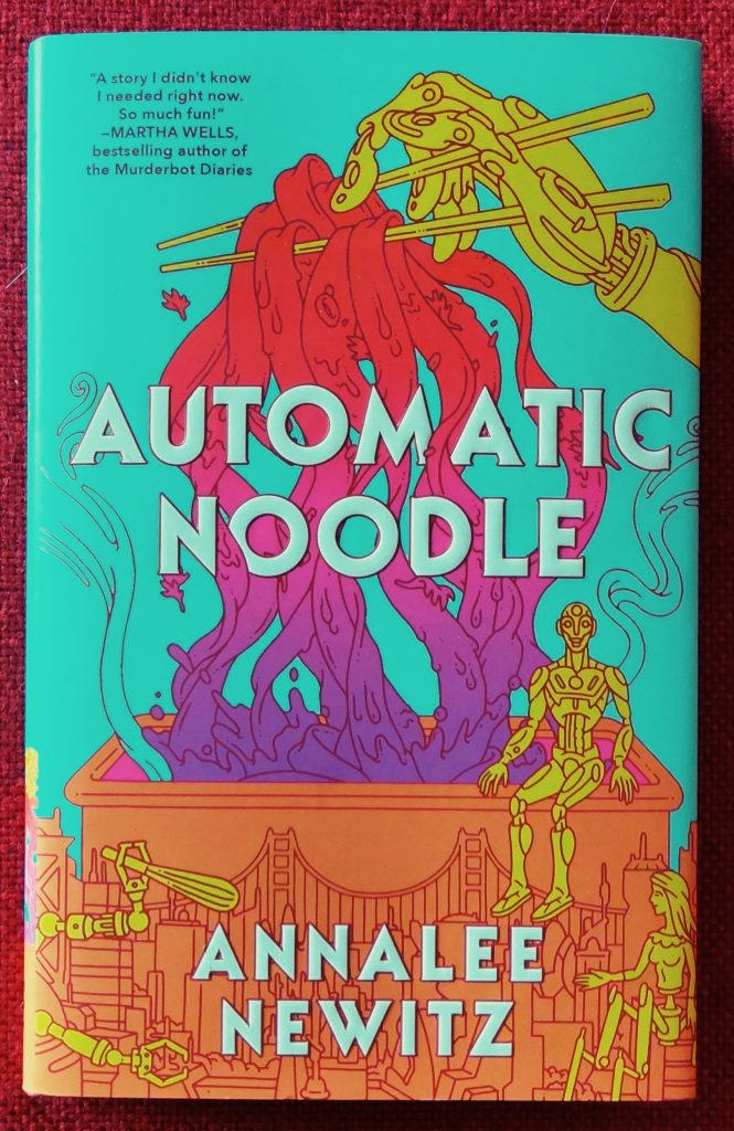 Boek Annalee Newitz - Automatic Noodle

#DeZinVanHetBoek:
'Sometimes, when people don't have a community, they make on up.' ★★☆☆☆